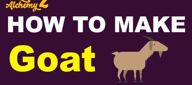 How to Make a Goat in Little Alchemy 2