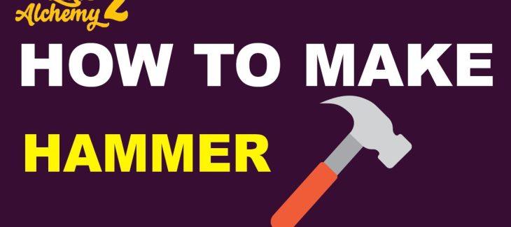 How to Make a Hammer in Little Alchemy 2