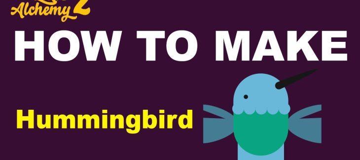 How to Make a Hummingbird in Little Alchemy 2
