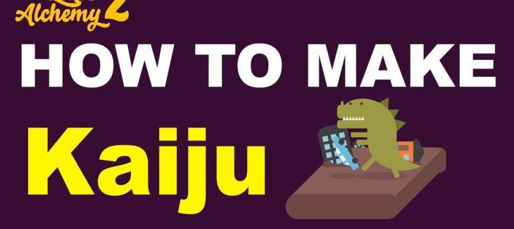 How to Make a Kaiju in Little Alchemy 2
