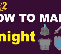 How to Make a Knight in Little Alchemy 2