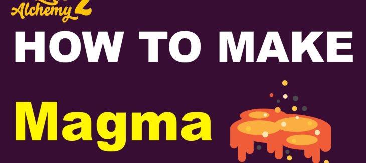 How to Make Magma in Little Alchemy 2