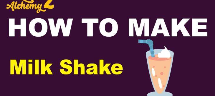 How to Make a Milk Shake in Little Alchemy 2