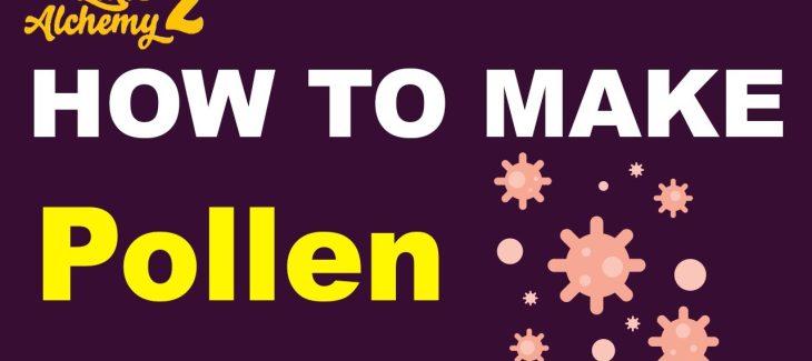 How to Make Pollen in Little Alchemy 2