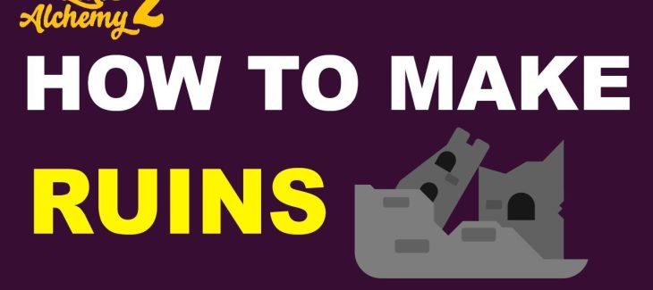 How to Make Ruins in Little Alchemy 2