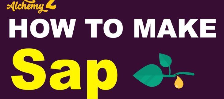 How to Make a Sap in Little Alchemy 2