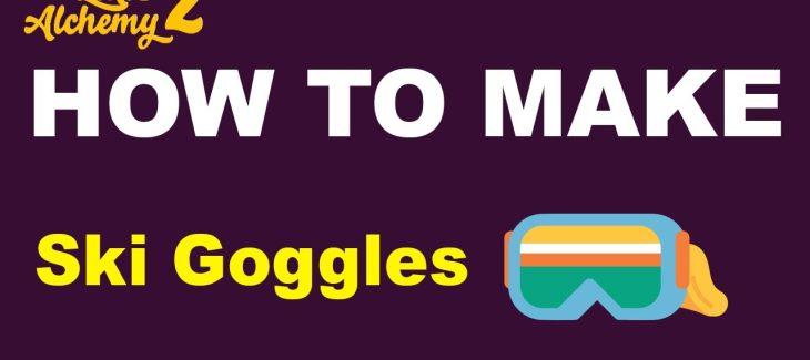 How to Make Ski Goggles in Little Alchemy 2