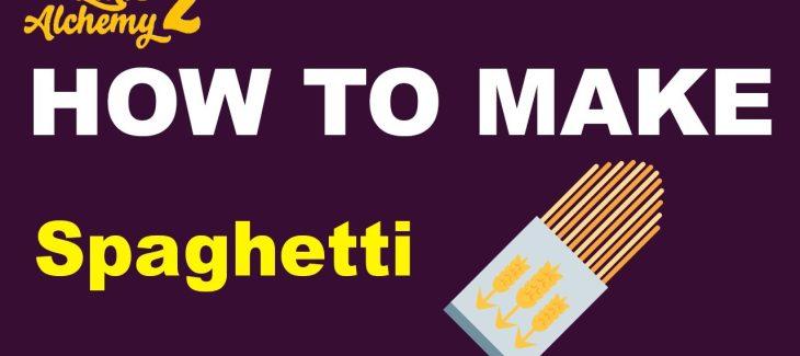 How to Make Spaghetti in Little Alchemy 2