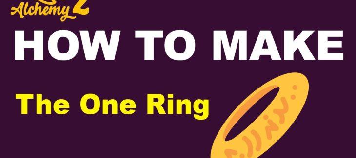 How to Make The One Ring in Little Alchemy 2