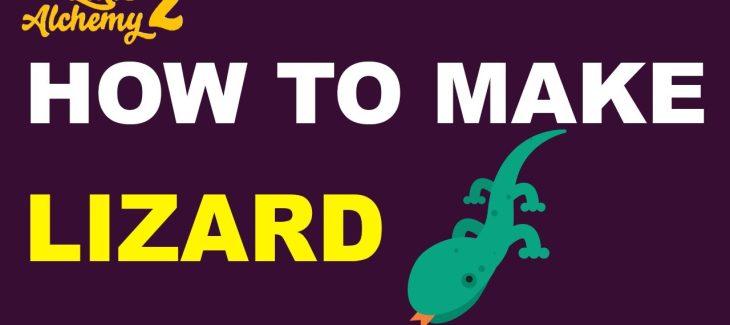 How to Make a Lizard in Little Alchemy 2