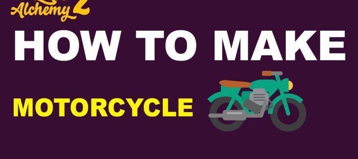How to Make a Motorcycle in Little Alchemy 2