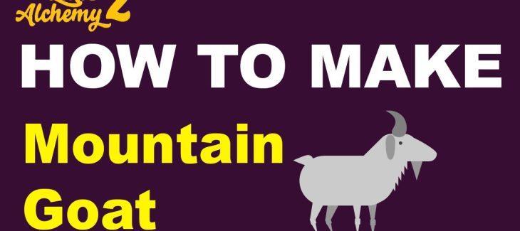 How to Make a Mountain Goat in Little Alchemy 2