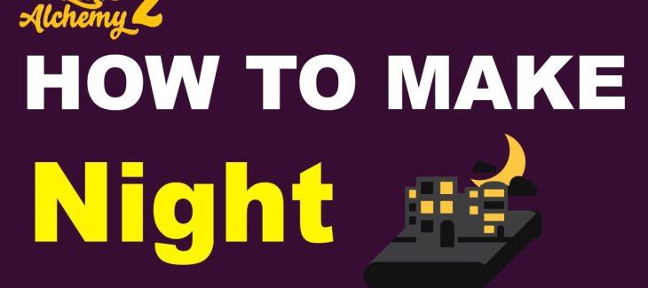 How to Make a Night in Little Alchemy 2