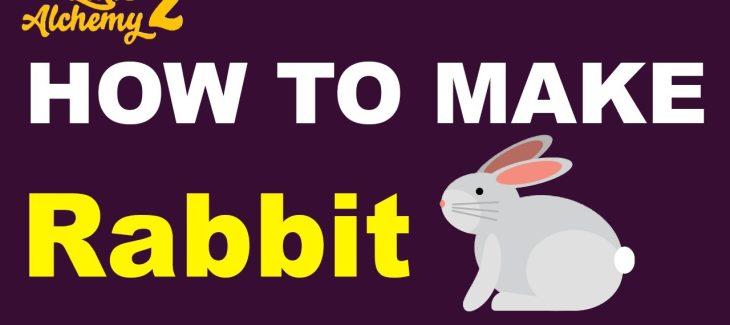 How to Make a Rabbit in Little Alchemy 2
