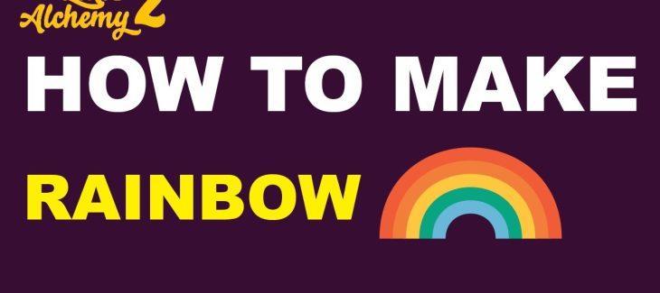 How to Make a Rainbow in Little Alchemy 2