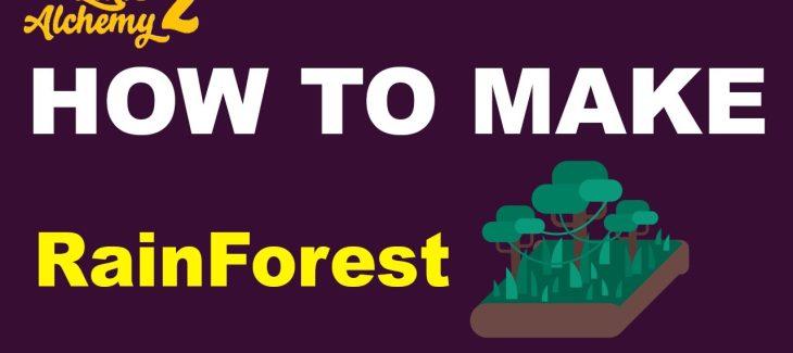 How to Make a Rainforest in Little Alchemy 2