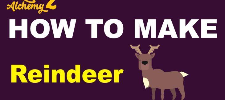 How to Make a Reindeer in Little Alchemy 2