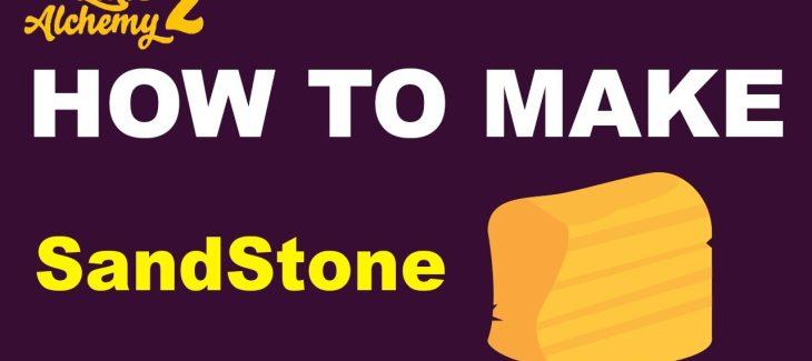How to Make a SandStone in Little Alchemy 2