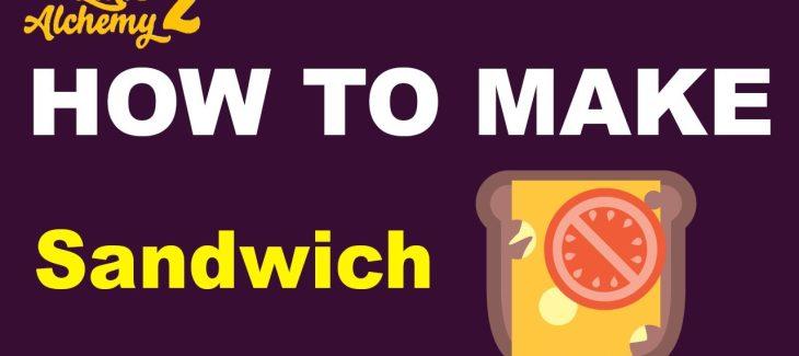 How to Make a Sandwich in Little Alchemy 2