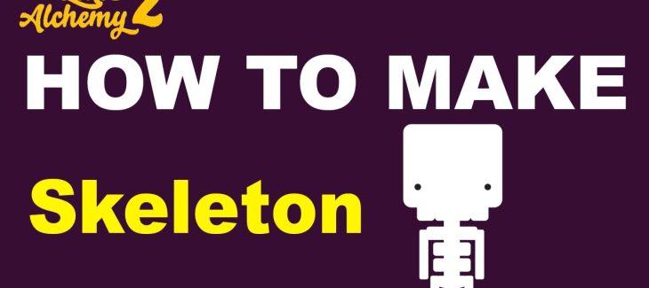 How to Make a Skeleton in Little Alchemy 2