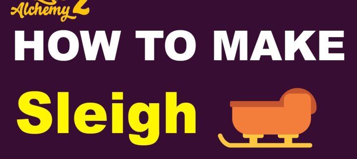 How to Make a Sleigh in Little Alchemy 2