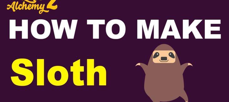 How to Make a Sloth in Little Alchemy 2
