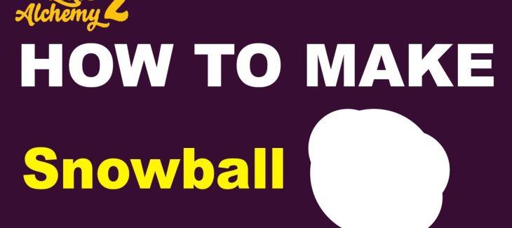 How to Make a Snowball in Little Alchemy 2