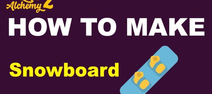 How to Make a Snowboard in Little Alchemy 2