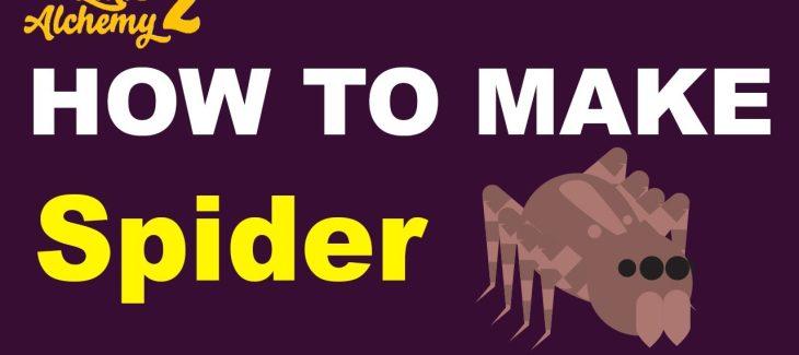 How to Make a Spider in Little Alchemy 2