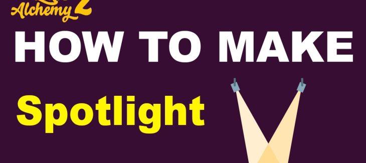 How to Make a Spotlight in Little Alchemy 2