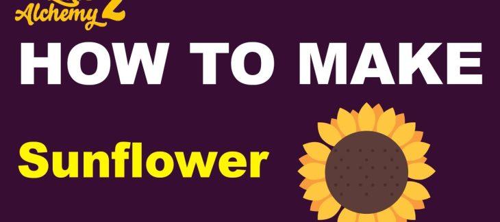 How to Make a Sunflower in Little Alchemy 2