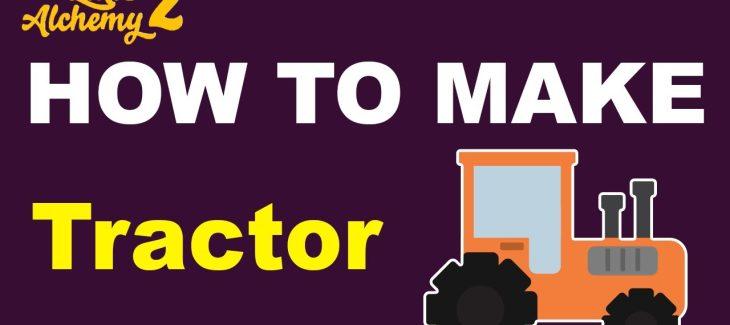 How to Make a Tractor in Little Alchemy 2