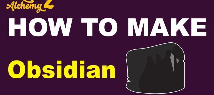 How to Make an Obsidian in Little Alchemy 2