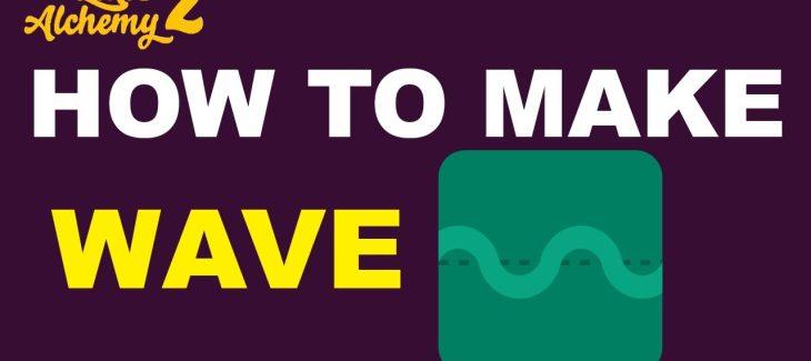 How to Make a Wave in Little Alchemy 2