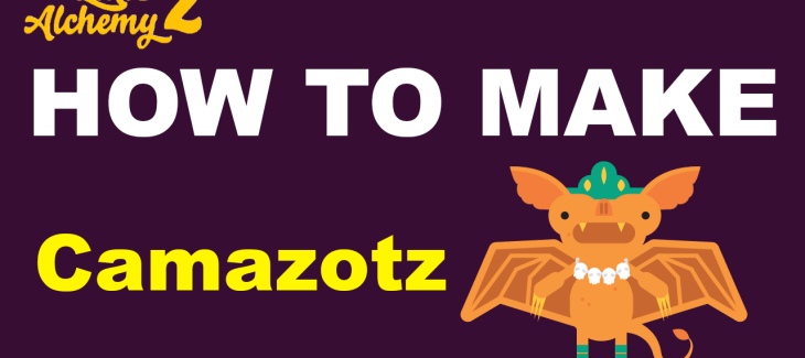 How to make a Camazotz in Little Alchemy 2