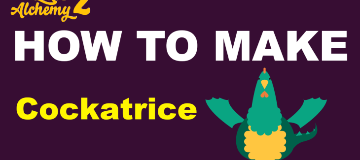 How to make a Cockatrice in Little Alchemy 2