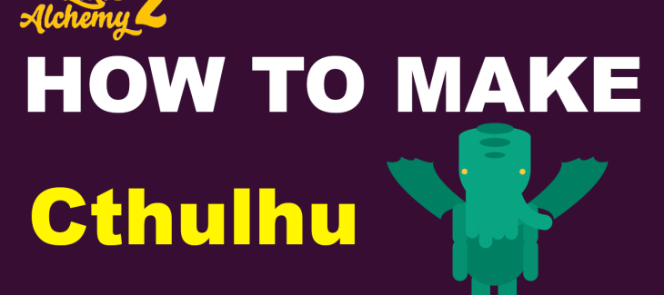 How to make a Cthulhu in Little Alchemy 2