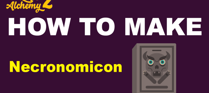 How to Make a Necronomicon in Little Alchemy 2