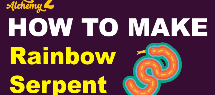 How to Make a Rainbow Serpent in Little Alchemy 2