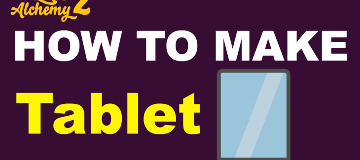 How to Make a Tablet in Little Alchemy 2