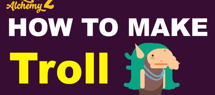 How to Make a Troll in Little Alchemy 2