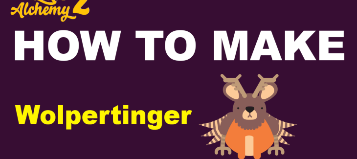 How to Make a Wolpertinger in Little Alchemy 2