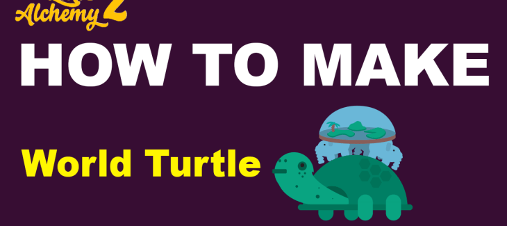 How to Make a World Turtle in Little Alchemy 2