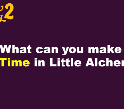 What can you make with Time in little alchemy 2?