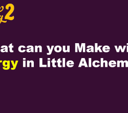 What can you make with Energy in Little Alchemy 2?